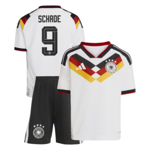 Deutschland 26 Replica Heim-Set für Kinder mit Aufdruck Schade 9