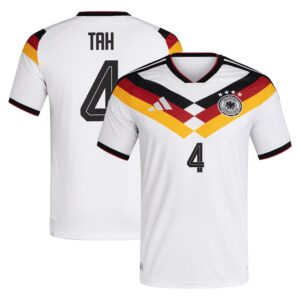 Authentisches Deutschland 26 Heimtrikot mit Aufdruck Tah 4