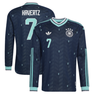 DFB Long Sleeve Auswärtstrikot Authentic 2026 mit Aufdruck Havertz 7