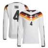 Deutschland 26 Authentic langärmeliges Heimtrikot  mit Aufdruck Tah 4