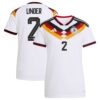 Deutschland 26 Heimtrikot - 2 Sterne - Frauen mit Aufdruck Linder 2
