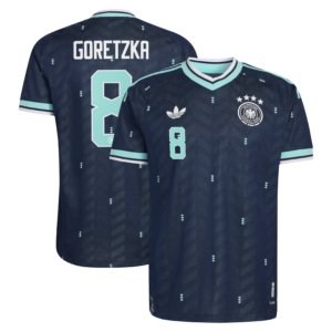 DFB Auswärtstrikot Authentic 2026 mit Aufdruck Goretzka 8