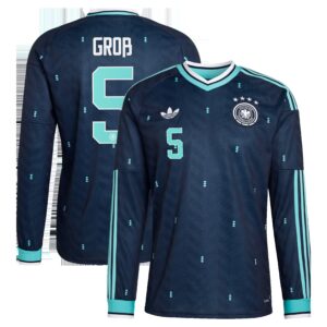 DFB Auswärtstrikot 2026 - Langarm mit Aufdruck Groß 5
