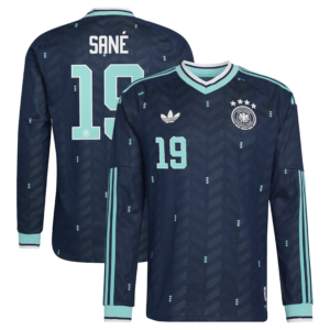 DFB Long Sleeve Auswärtstrikot Authentic 2026 mit Aufdruck Sané 19