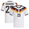 Authentisches Deutschland 26 Heimtrikot mit Aufdruck Vagnoman 23