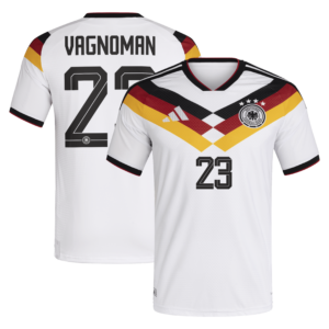 Authentisches Deutschland 26 Heimtrikot mit Aufdruck Vagnoman 23