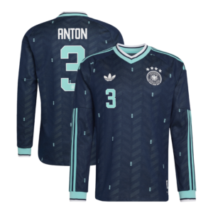 DFB Long Sleeve Auswärtstrikot Authentic 2026 mit Aufdruck Anton 2