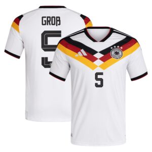 Authentisches Deutschland 26 Heimtrikot mit Aufdruck Groß 5