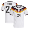 Authentisches Deutschland 26 Heimtrikot mit Aufdruck Stach 24