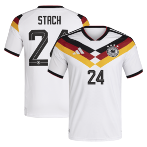 Authentisches Deutschland 26 Heimtrikot mit Aufdruck Stach 24
