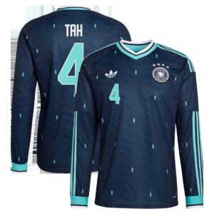 DFB Auswärtstrikot 2026 - Langarm mit Aufdruck Tah 4