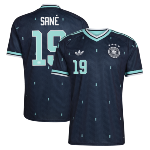 DFB Auswärtstrikot 2026 mit Aufdruck Sané 19