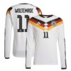 Deutschland 26 Authentic langärmeliges Heimtrikot mit Aufdruck Woltemade 11