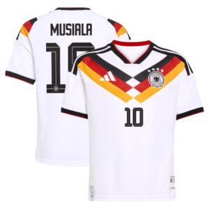Authentisches Deutschland 26 Heimtrikot - Kinder mit Aufdruck Musiala 10