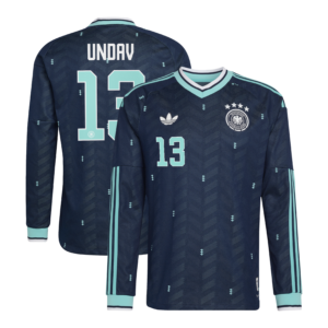 DFB Long Sleeve Auswärtstrikot Authentic 2026 mit Aufdruck Undav 13