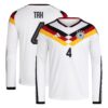 Deutschland 26 Home Replica Langarmtrikot mit Aufdruck Tah 4