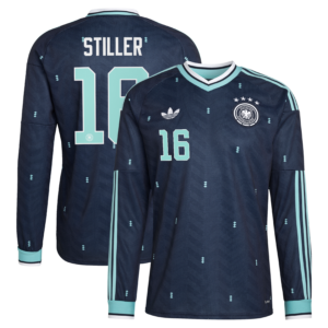 DFB Auswärtstrikot 2026 - Langarm mit Aufdruck Stiller 16