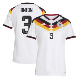 Deutschland 26 Heimtrikot - Frauen mit Aufdruck Anton 2
