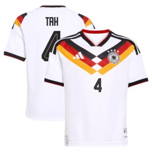 Authentisches Deutschland 26 Heimtrikot - Kinder mit Aufdruck Tah 4