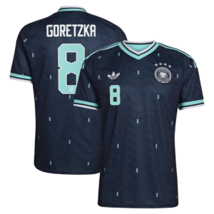 DFB Auswärtstrikot 2026 mit Aufdruck Goretzka 8