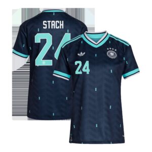DFB Auswärtstrikot 2026 - Frauen mit Aufdruck Stach 24