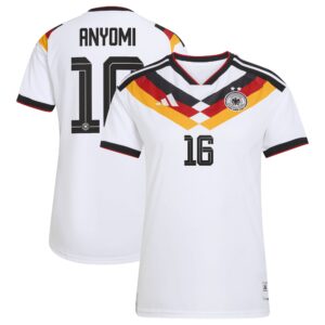 Offizielles Heim der deutschen Nationalmannschaft von für die Saison 2026 - 2 Sterne – Damen mit Aufdruck Anyomi 16