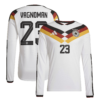 Deutschland 26 Authentic langärmeliges Heimtrikot  mit Aufdruck Vagnoman 23