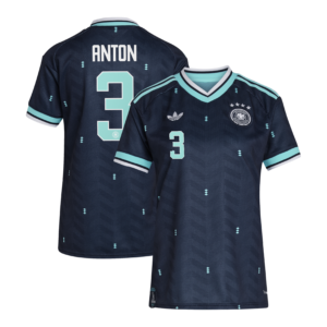 DFB Auswärtstrikot 2026 - Frauen mit Aufdruck Anton 2